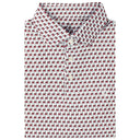 RHOBACK GAMEDAY - UNIVERSITY OF GEORGIA - POLOS WHITE/BLACK / S THE GEORGIA DAWGS POLO