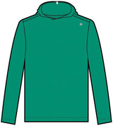 RHOBACK OUTERWEAR - HOODIE GREEN/LILY PAD / M BLITZ TECH HOODIE