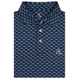 RHOBACK SHIRTS - POLO FLEET NAVY / S THE SKIPPER