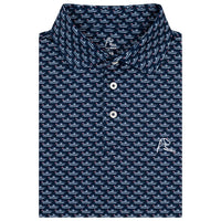 RHOBACK SHIRTS - POLO FLEET NAVY / S THE SKIPPER