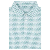 RHOBACK SHIRTS - POLO GREEN / S ON THE SHAM-ROCKS