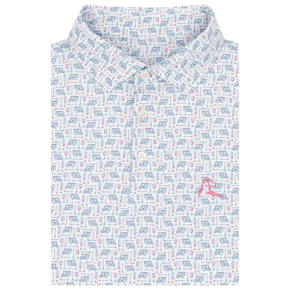 RHOBACK SHIRTS - POLO WHITE / S THE BEV 2.0
