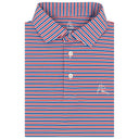 RHOBACK SHIRTS - POLO WHITE/SS BLUE/RED / S THE STEWARD STRIPE