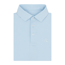 RHOBACK SHIRTS - POLO ZENITH BLUE/WHITE / M THE CRISPY STRIPE POLO