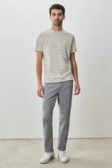 ROBERT BARAKETT SHIRTS - T-SHIRTS HOCKNEY SHORT SLEEVE CREW TEE