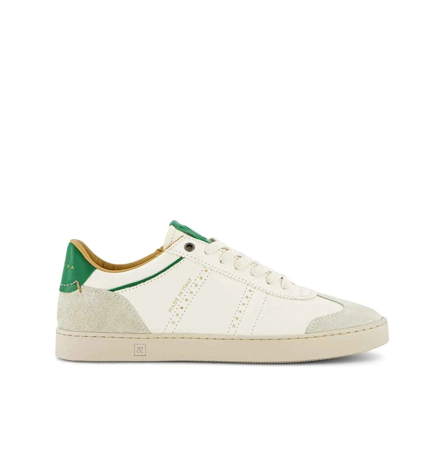RUBIROSA FOOTWEAR - SNEAKERS WHITE/GREEN / 10 JUDY
