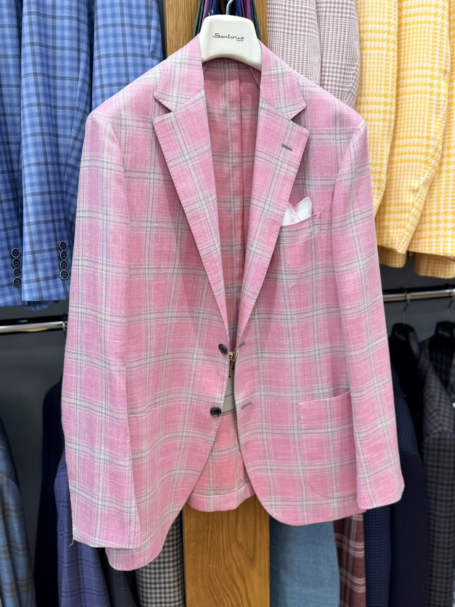 SARTORIO SPORT COAT GLENN PLAID