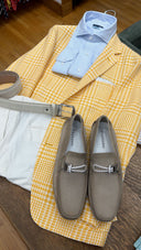SARTORIO SPORT COAT YELLOW/GLENN / 44R GLENN PLAID