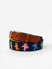 SMATHERS & BRANSON Accessories - BELTS DARK NAVY / 32 DANCING BEARS BELT