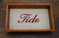 SMATHERS & BRANSON Accessories TIDE VALET TREY (CHESTNUT WOOD)