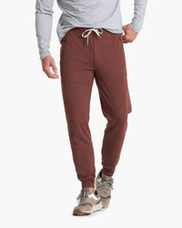 VUORI PANTS - ATHLEISURE CEDAR HEATHER / S PONTO PERFORMANCE JOGGER