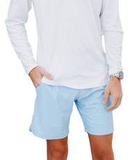 Christopher Mobley SHORTS - GOLFPERFORMANCE SKY / 30 AIR SHORT