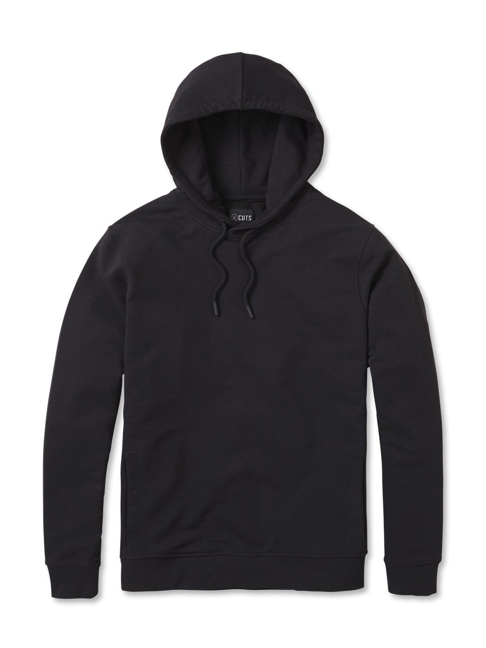 CUTS SWEATSHIRTS BLACK / L HOODIE CLASSIC FIT