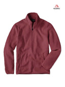 CUTS SWEATSHIRTS CABERNET / M SHERPA 1/2 ZIP