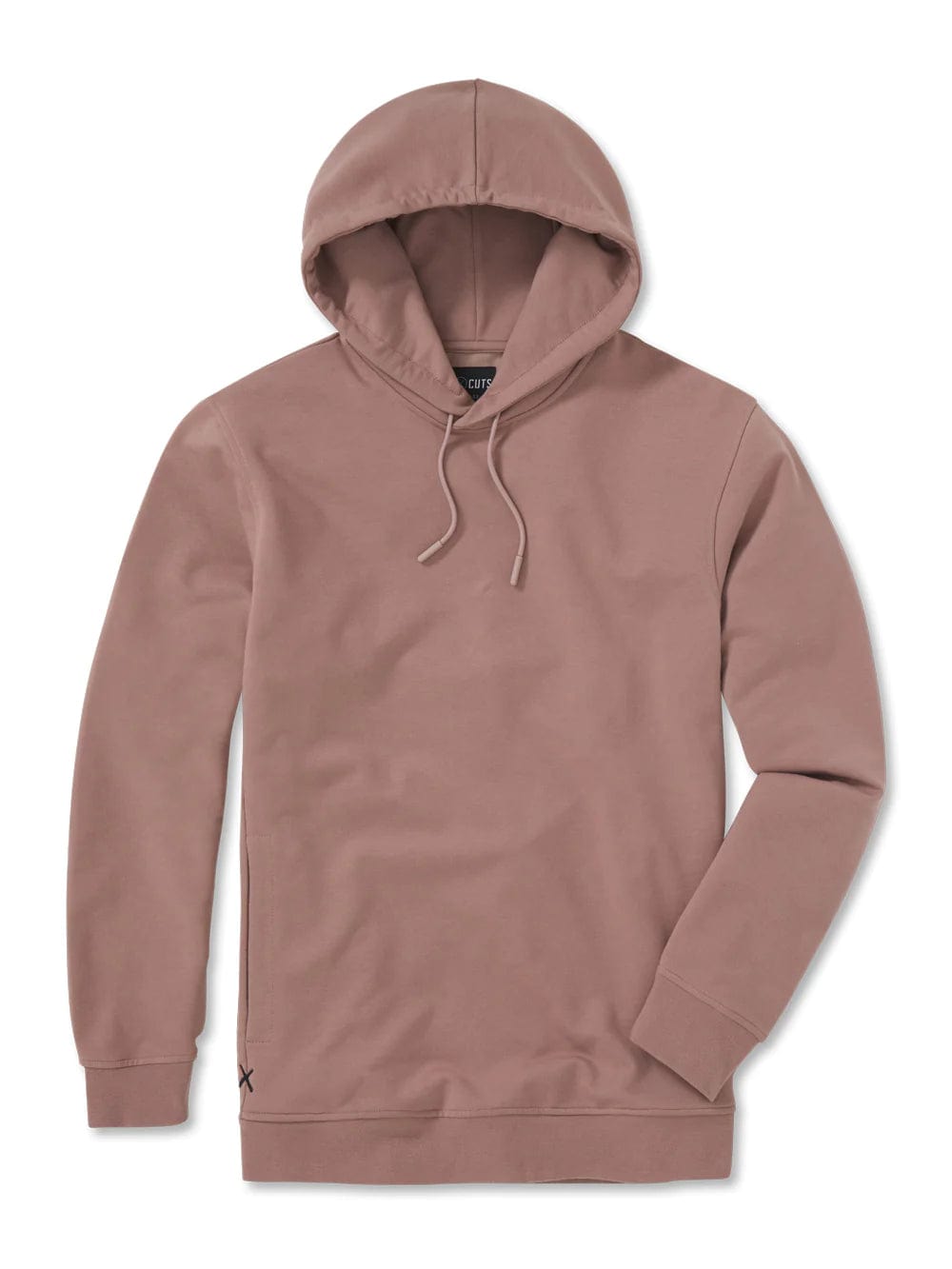 CUTS SWEATSHIRTS MAUVE / XXL HOODIE CLASSIC FIT