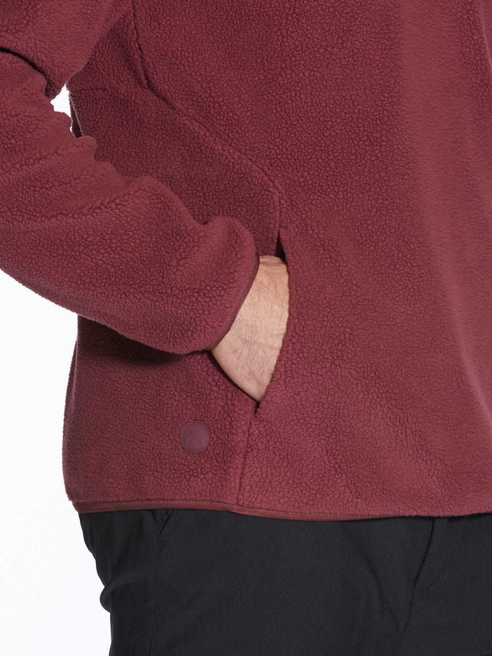 CUTS SWEATSHIRTS SHERPA 1/2 ZIP