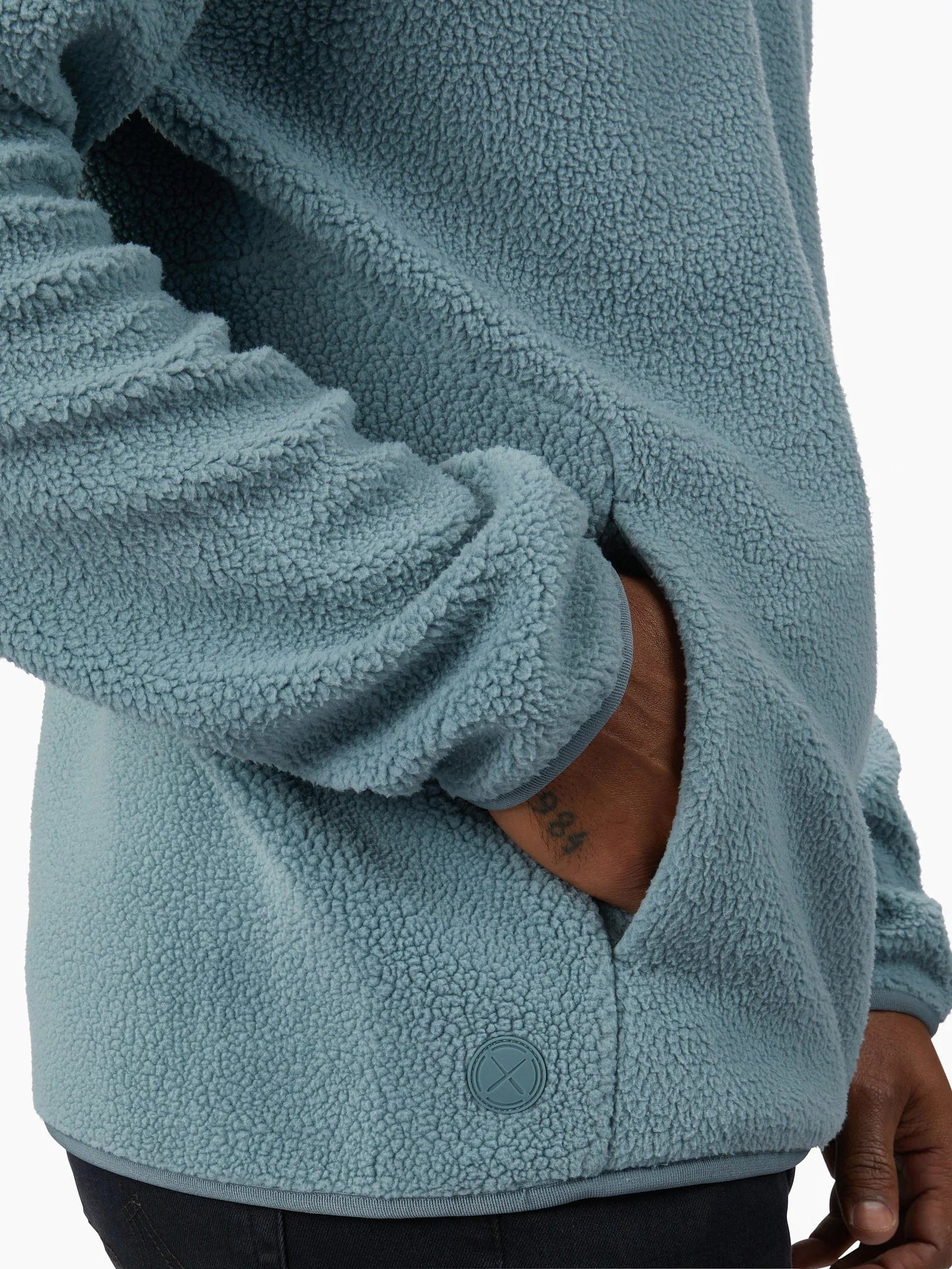 CUTS SWEATSHIRTS SHERPA 1/2 ZIP