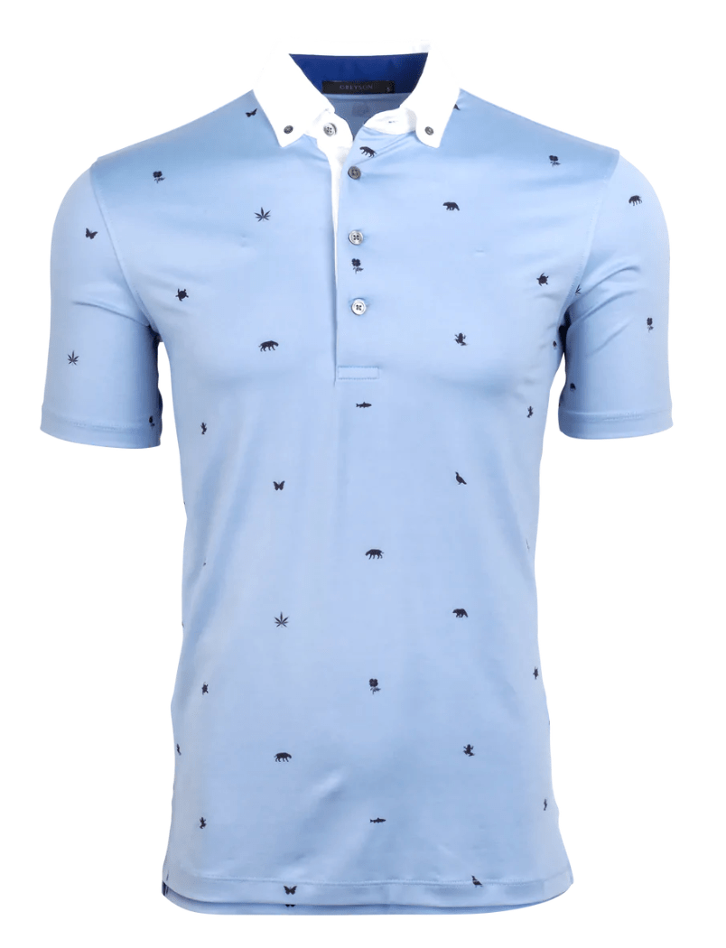 GREYSON KNIT SHIRTS DASHER / M SPIRIT OF CALIFORNIA POLO