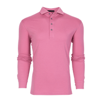 GREYSON SHIRTS - POLO WILD ROSE / M OMAHA LONG SLEEVE POLO
