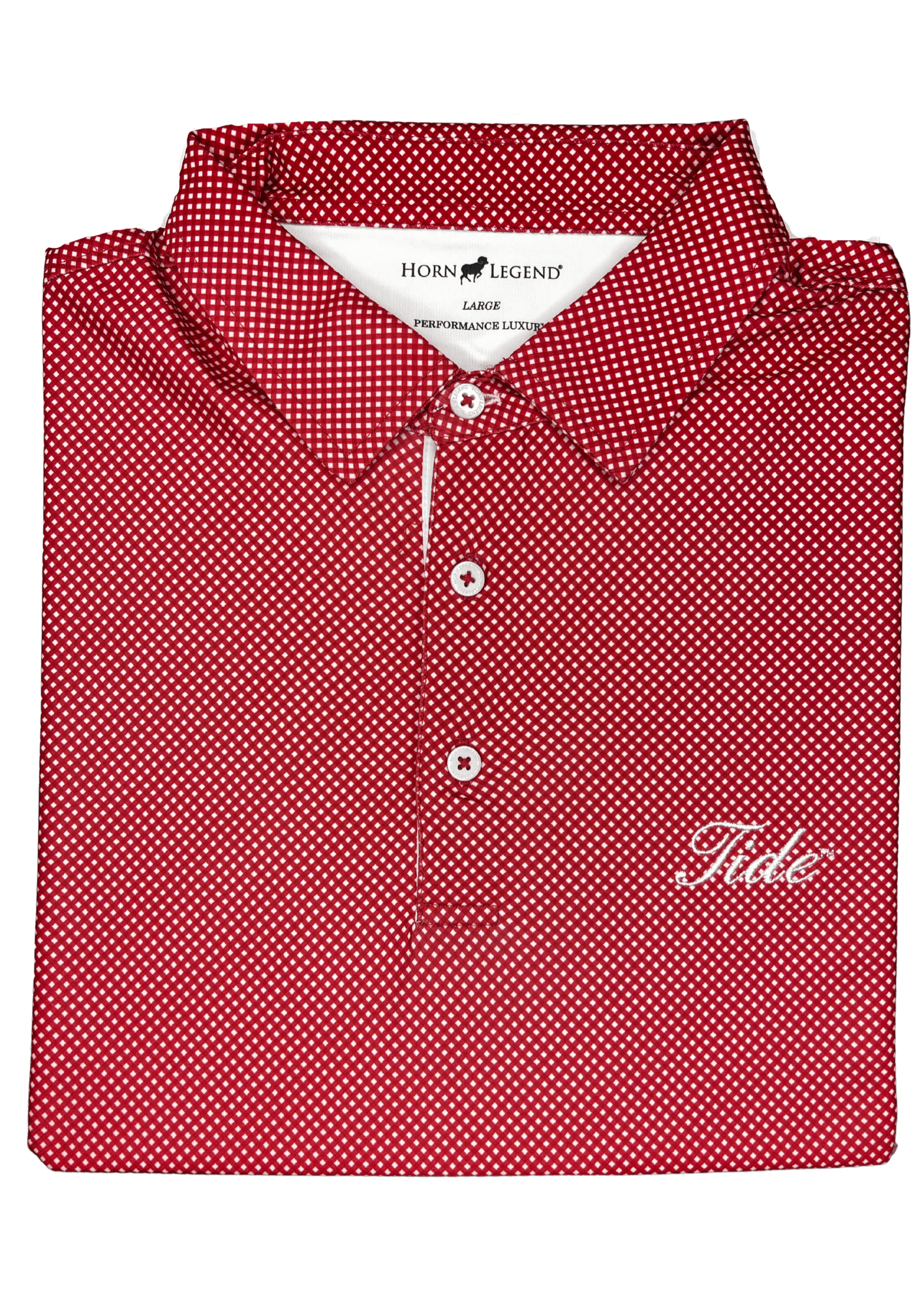HORN LEGEND CRIMSON / XXL TIDE PLAID WHITE TRIM