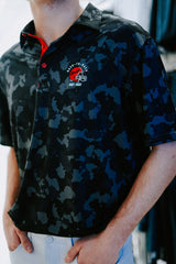 HORN LEGEND DAWGS BACK-TO-BACK CAMO POLO