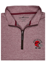 HORN LEGEND GAMEDAY - UNIVERSITY OF GEORGIA - 14 ZIPS DAWGS BACK TO BACK LUXURY SUEDE 1/4 ZIP