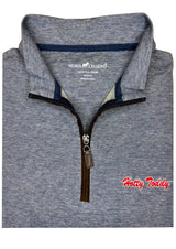 HORN LEGEND GAMEDAY - UNIVERSITY OF MISSISSIPPI - OXFORD - 14 ZIPS NAVY / S HOTTY TODDY LUXURY SUEDE 1/4 ZIP