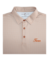 HORN LEGEND POLOS BURNT ORANGE / S TEXAS CHECK POLO