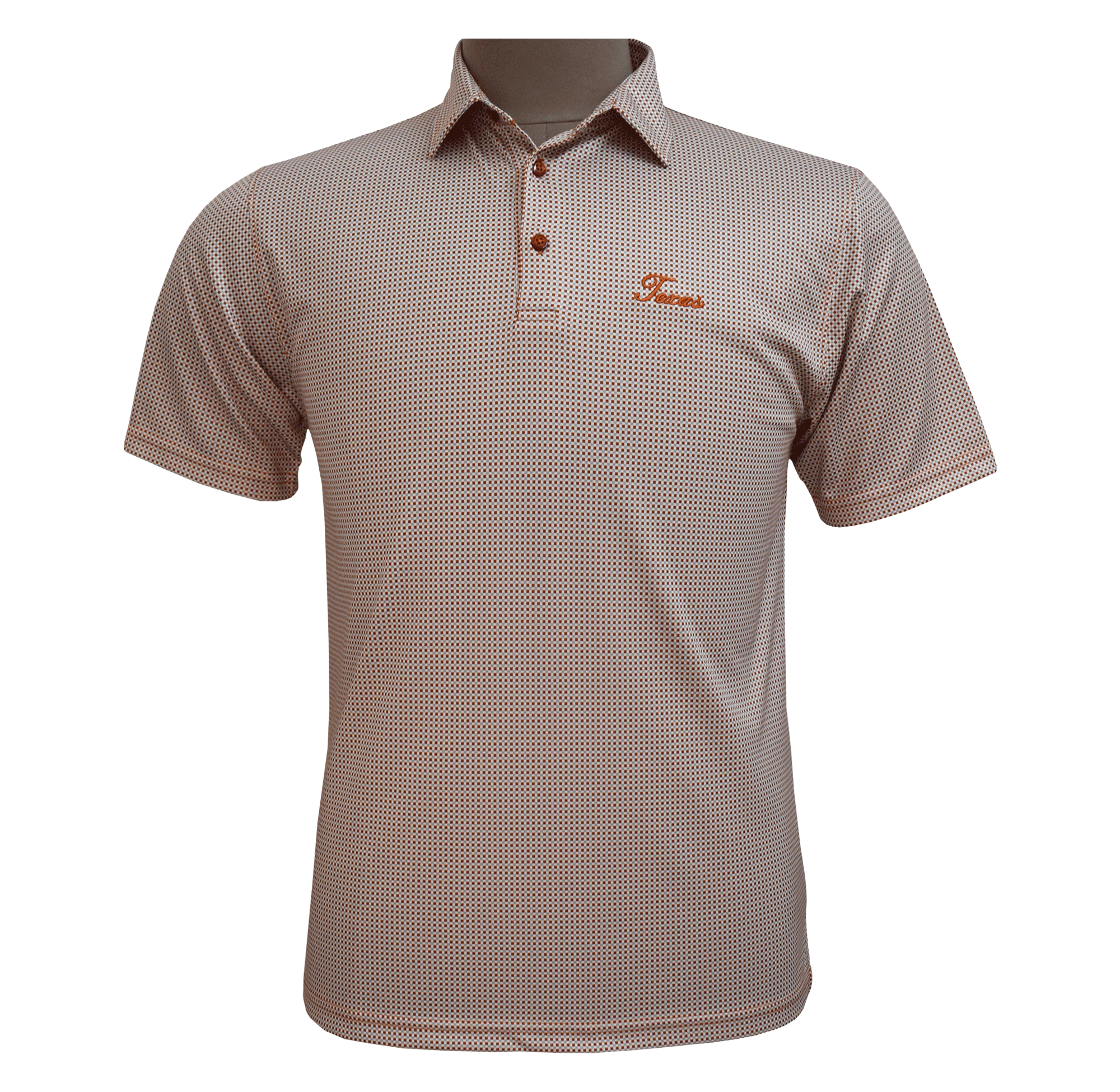HORN LEGEND POLOS TEXAS CHECK POLO