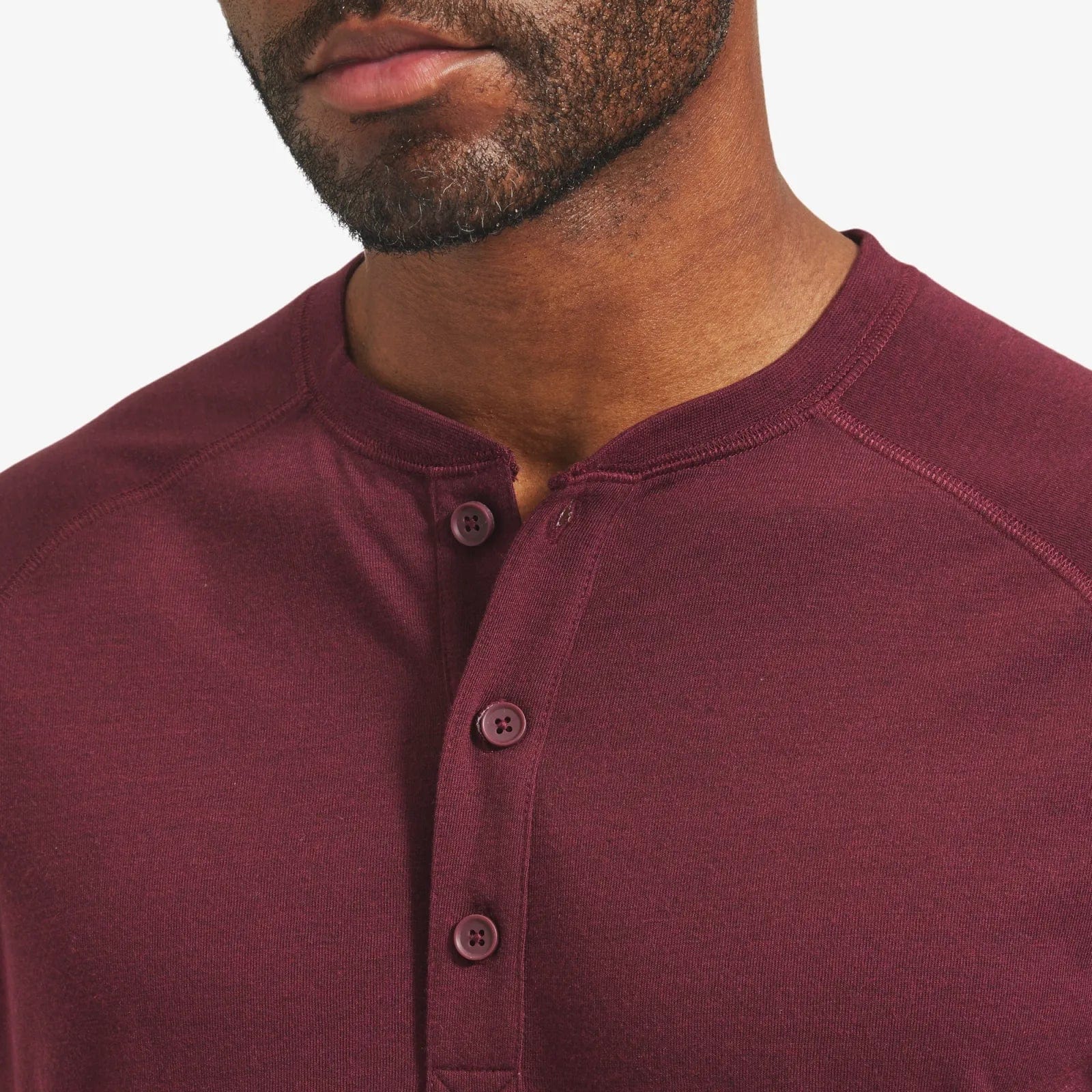 MIZZEN MAIN SHIRTS - LS SPORT EASY KNIT HENLEY