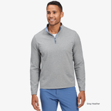 MIZZEN MAIN SWEATERS GRAY HEATHER / S PROFLEX 1/4 ZIP