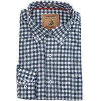 ONWARD RESERVE FLANNEL VINTAGE INDIGO / S MONROE CLASSIC FIT FIELD FLANNEL