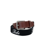 PETER MILLAR Belts BLACK / 40 TIDE BELT