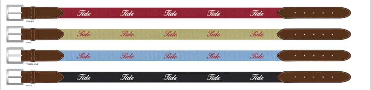 PETER MILLAR Belts TIDE BELT