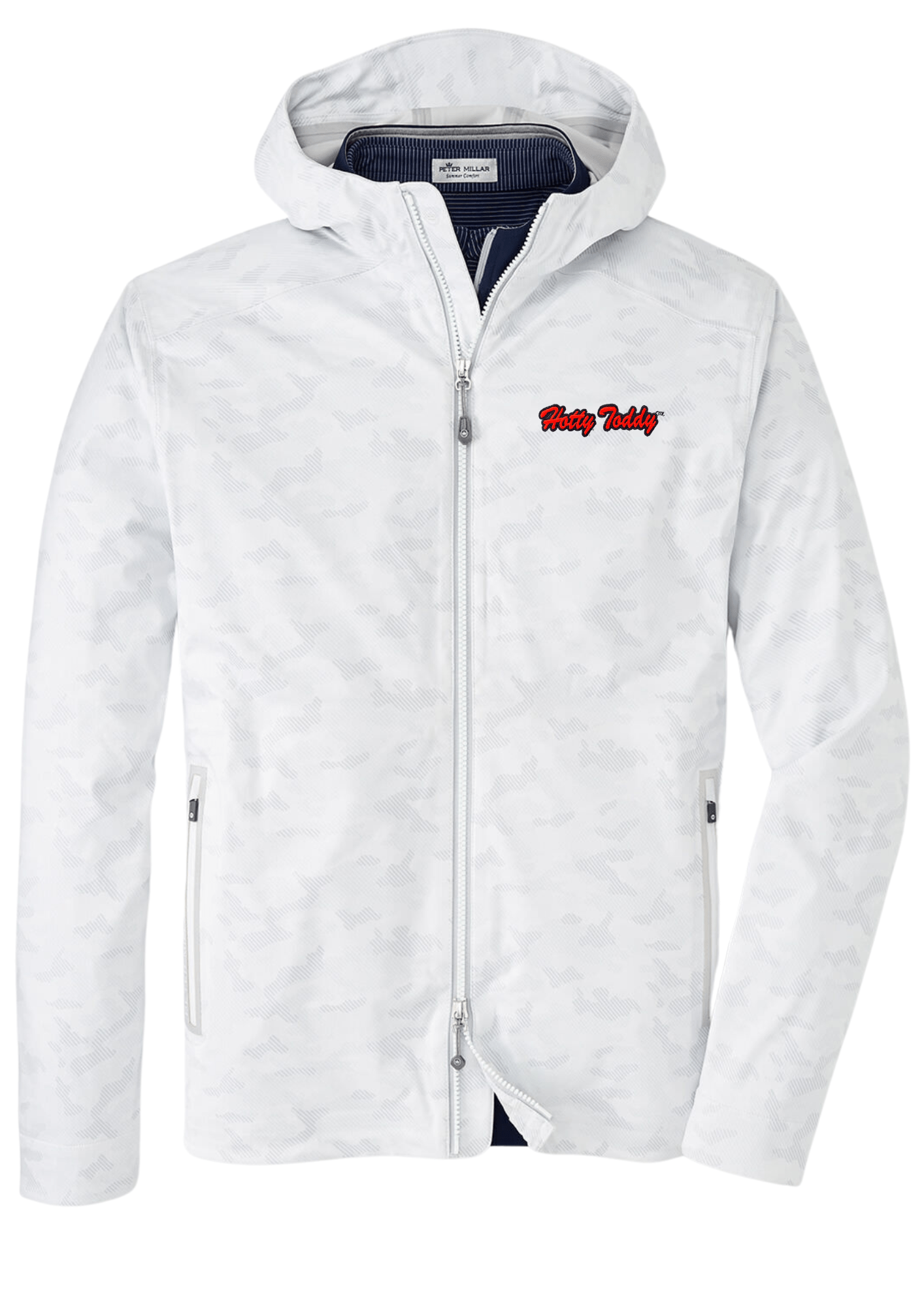 PETER MILLAR GAMEDAY - FULL ZIP WHITE / M HOTTY TODDY HYPERLIGHT LINK 3L JACKET