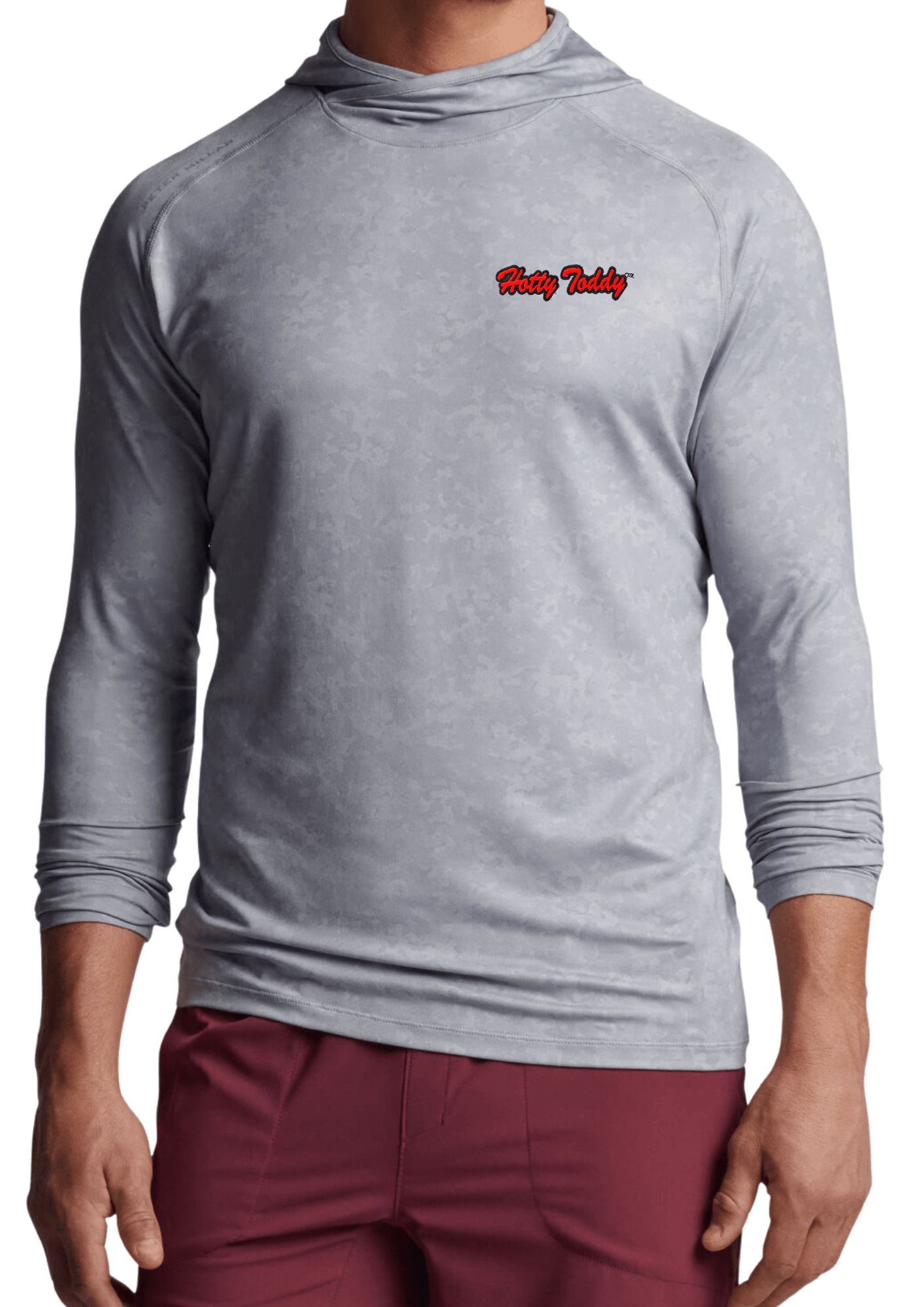 PETER MILLAR GAMEDAY - HOODIES HOTTY TODDY AURORA CAMO T-SHIRT HOODIE