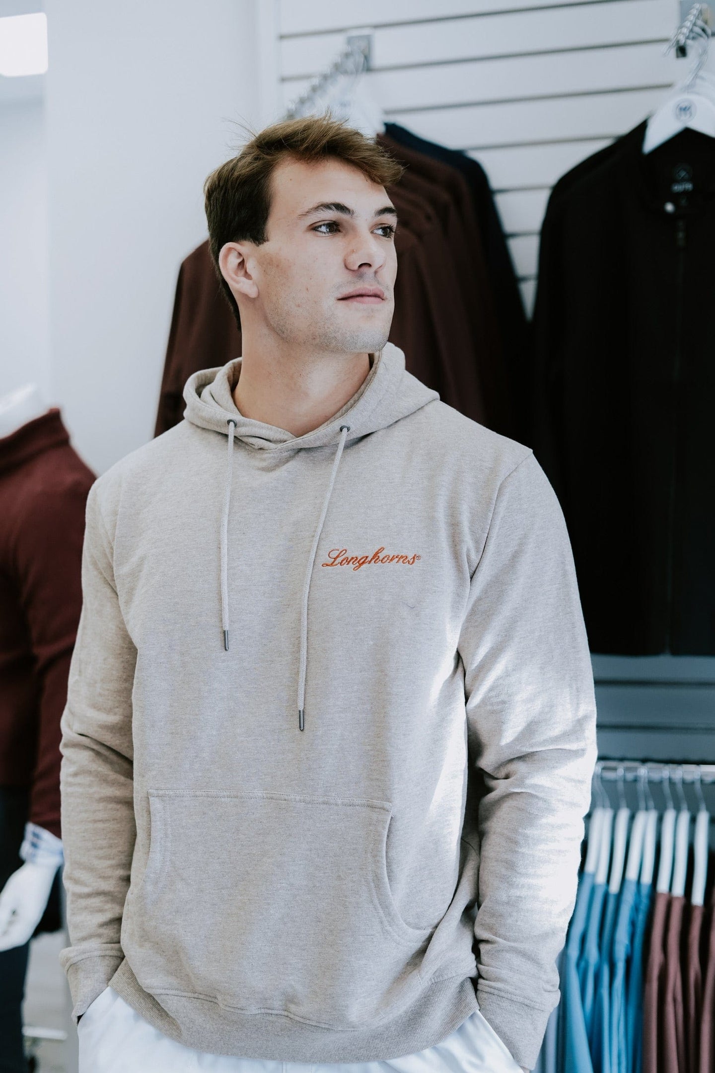 PETER MILLAR GAMEDAY - HOODIES LONGHORNS LAVA WASH HOODIE