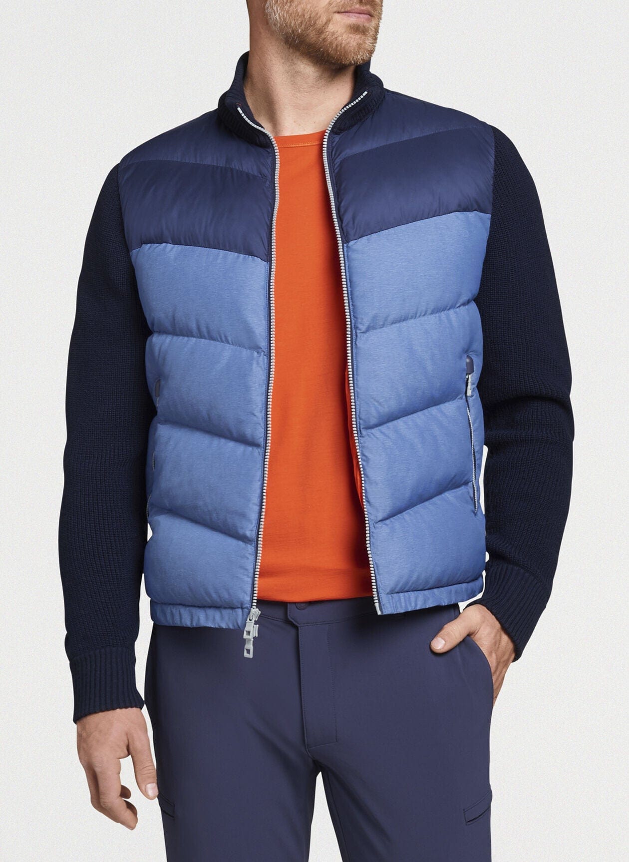 PETER MILLAR JACKET NAVY / 2XL APRES SKI CARDIGAN