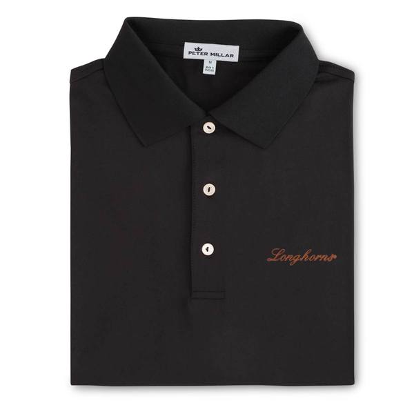PETER MILLAR KNITS BLACK / L Peter Millar - Longhorns Solid Knit