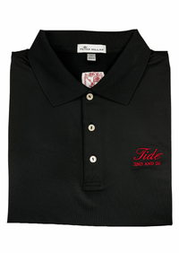 PETER MILLAR KNITS BLACK / XXL TIDE 2ND AND 26 SOLID KNIT