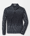 PETER MILLAR OUTERWEAR - 14 ZIP BLACK / M PERTH RAGLAN CAMO PERFORMANCE 1/4 ZIP