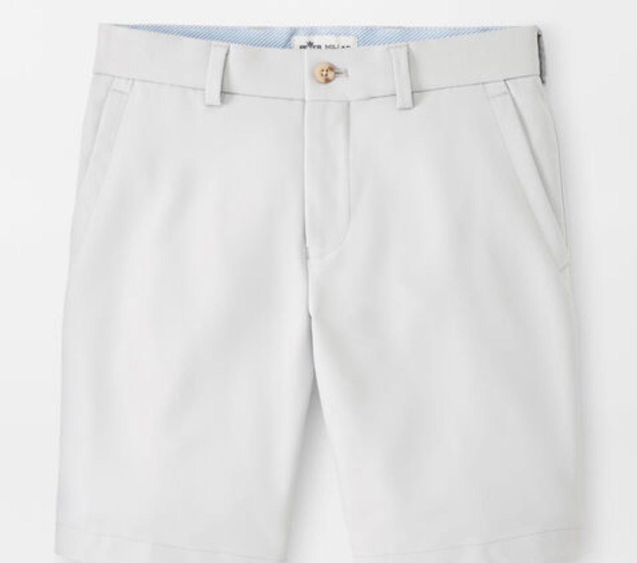 PETER MILLAR SHORTS BRITISH GRAY / M YOUTH SHORTS