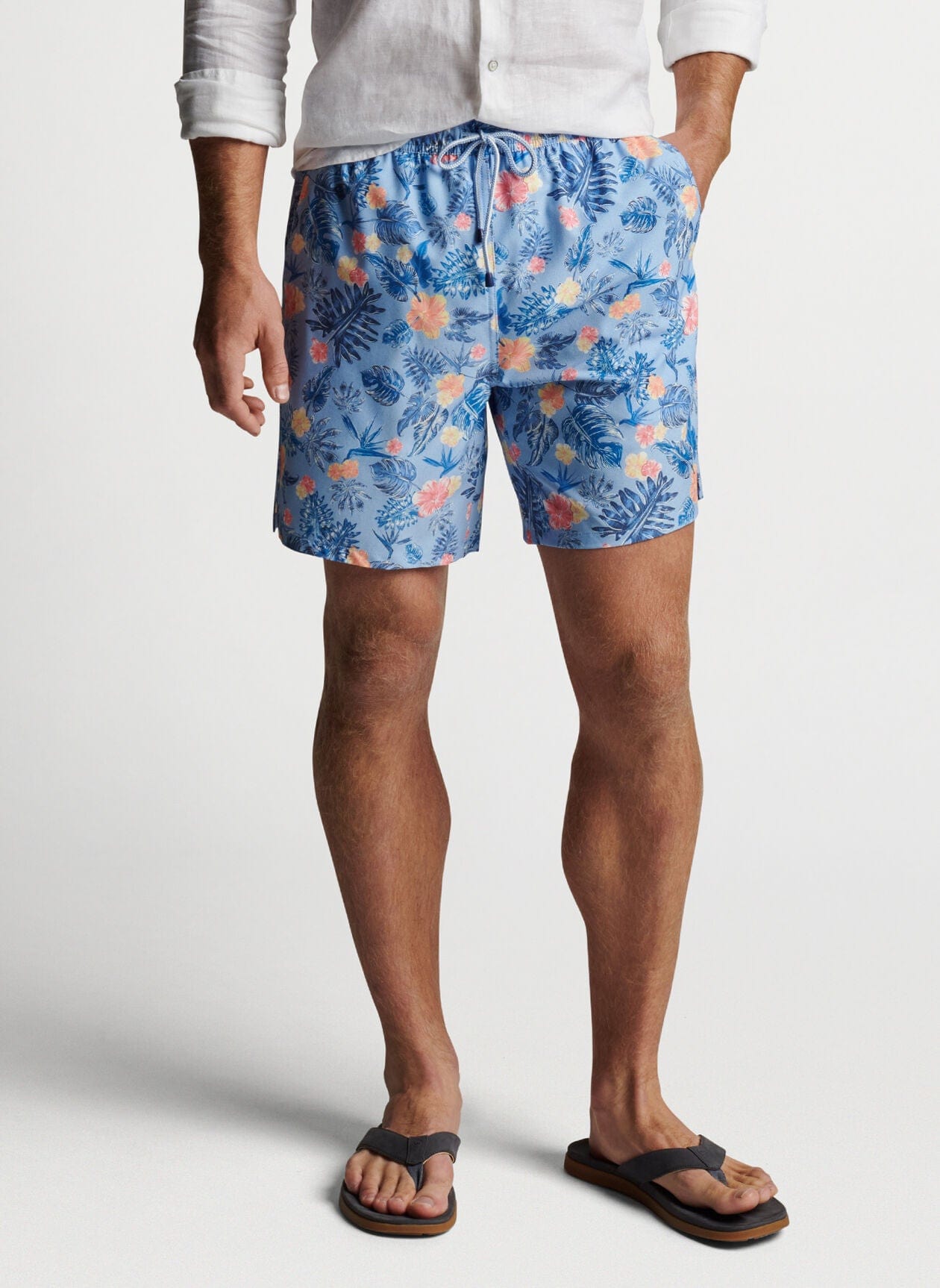 PETER MILLAR SHORTS - SWIM WEAR MOANALUA SWIM TRUNK