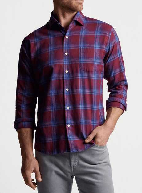 PETER MILLAR Sport Shirts FITZWILLIAM AUTUMN SOFT COTTON SPORT SHIRT