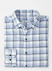 PETER MILLAR Sport Shirts IVORY / M MALLORD VIEW COTTON SPORTS SHIRT