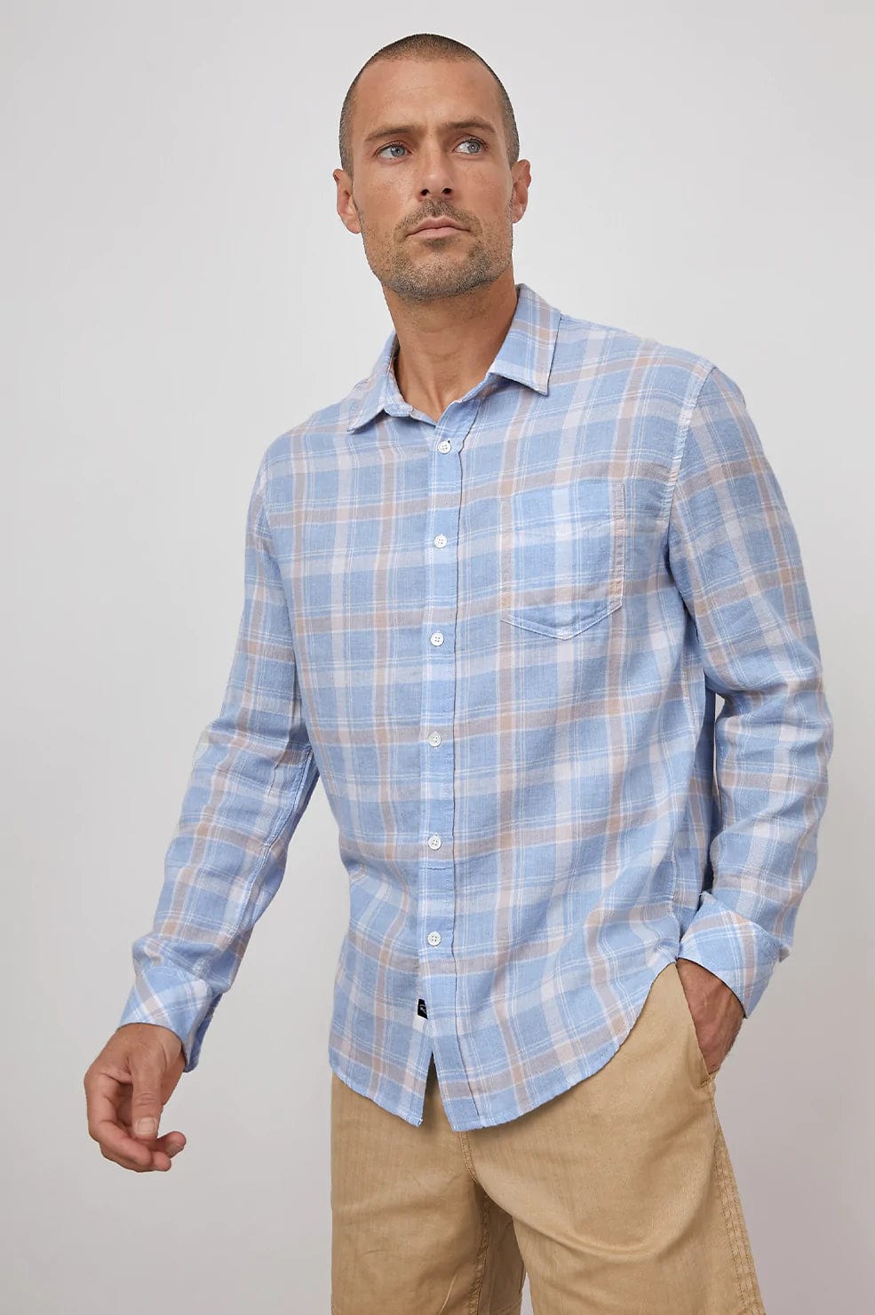 RAILS FLANNEL FADED STRAWBERRY SEAGLASS / XXL WYATT