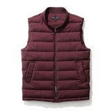 ROBERT BARAKETT BURGUNDY / XXL CHRISTIAN QUILTED VEST