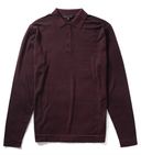 ROBERT BARAKETT KNIT SHIRTS PORT / M NEWBURY SWEATER POLO
