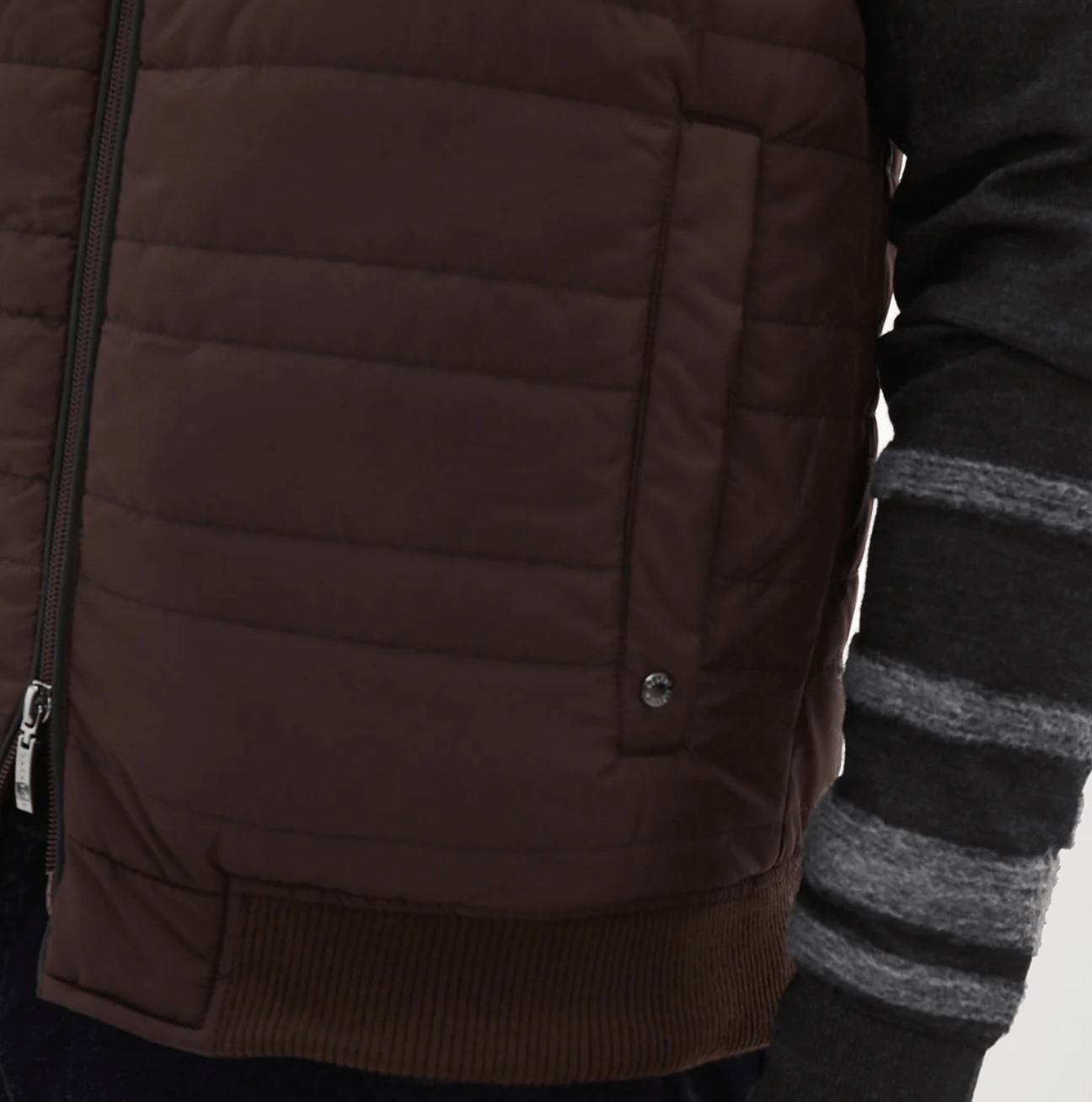 ROBERT BARAKETT OUTERWEAR - VEST MILLER QUILTED VEST
