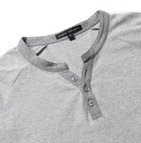 ROBERT BARAKETT SHIRTS CECIL SS RAGLAN Y NECK